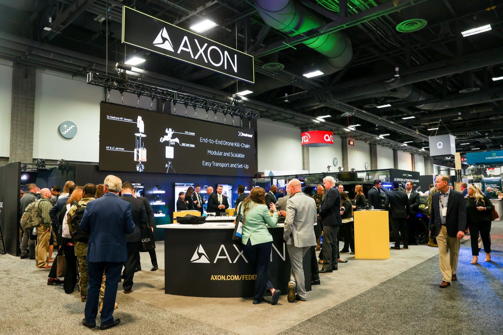 Still from Axon at AUSA
